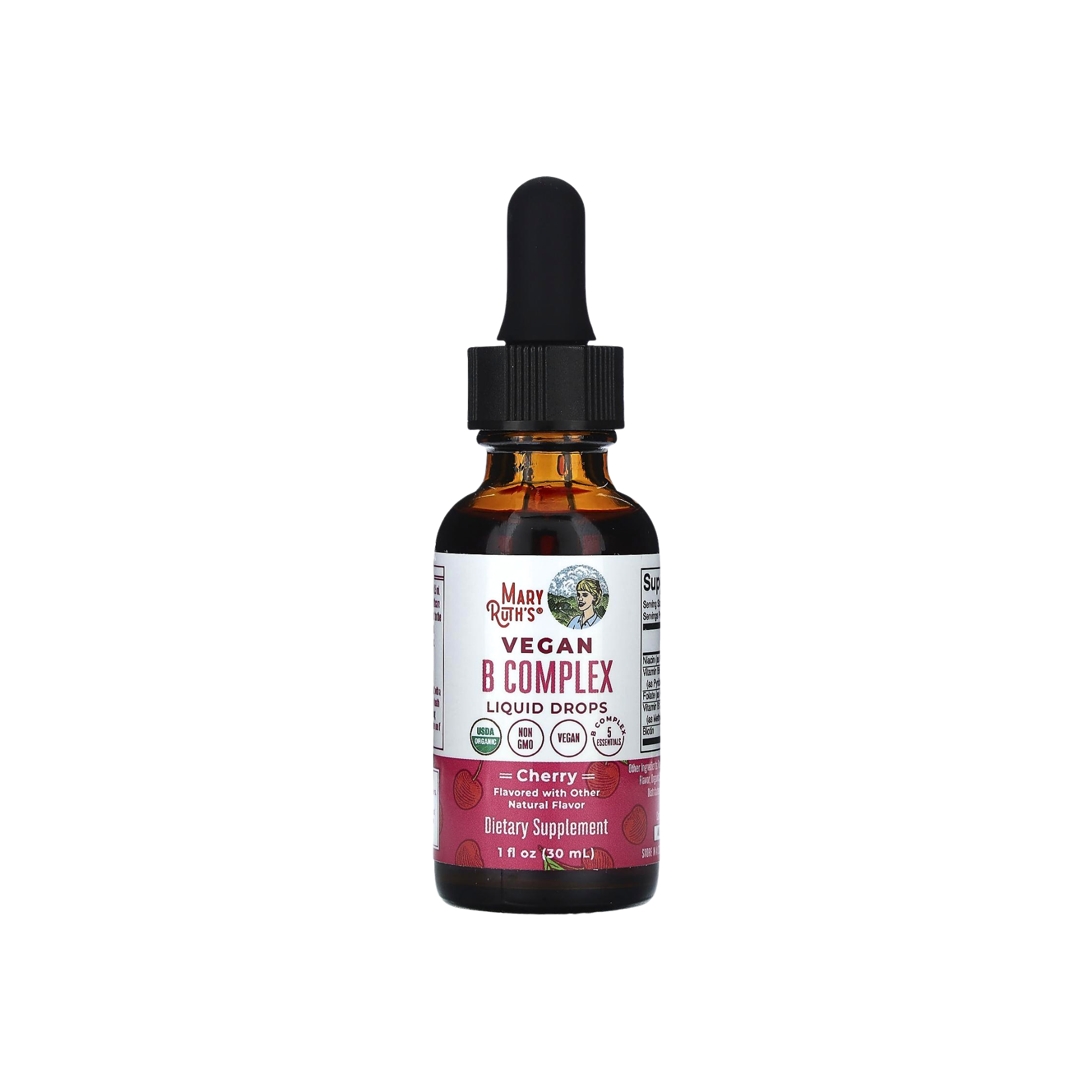 MaryRuth’s Vitamin B Complex Liquid Drops (Cherry)