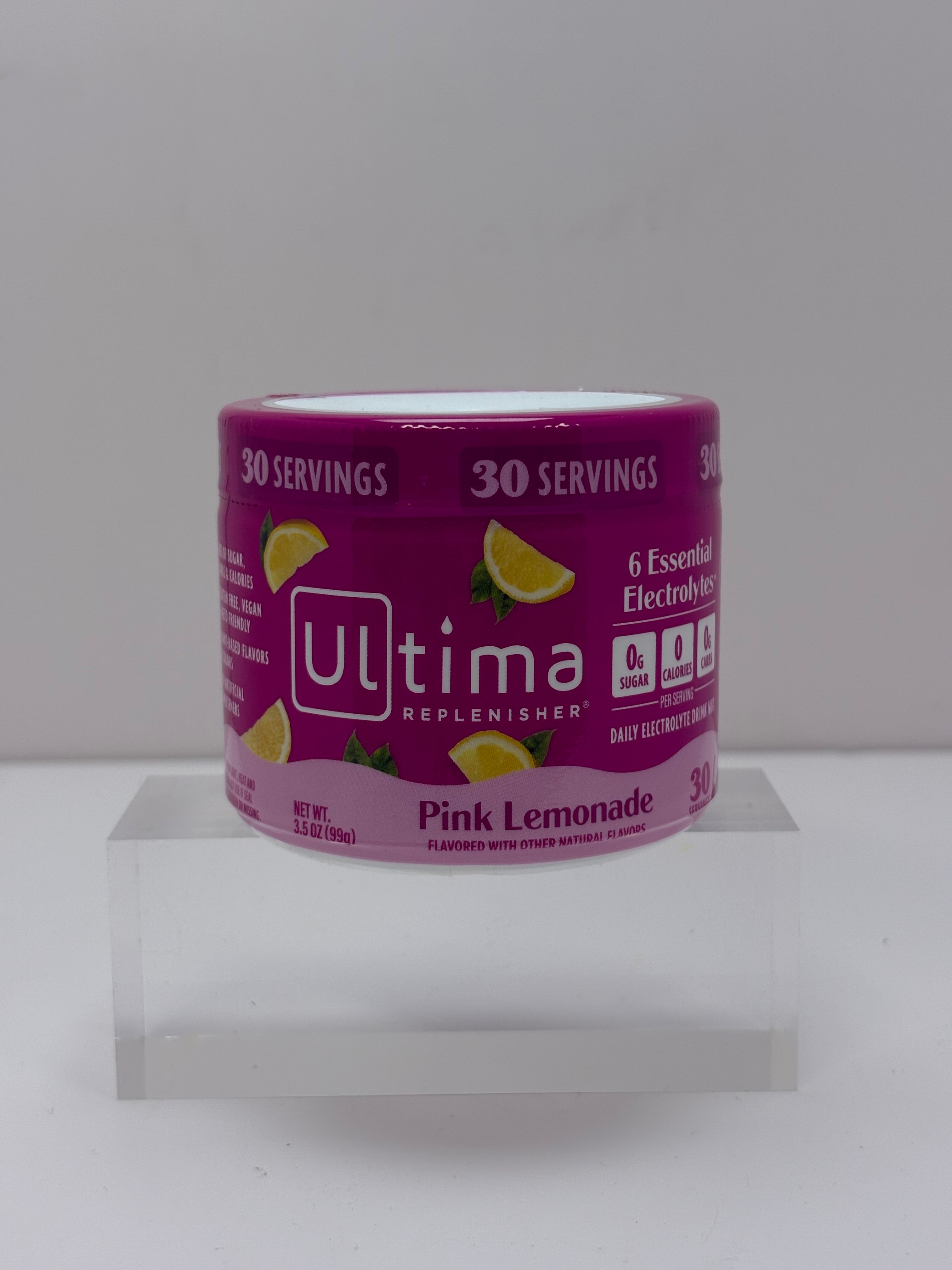 Ultima Replenisher Daily Electrolyte Drink Mix - Pink Lemonade (30 servings)