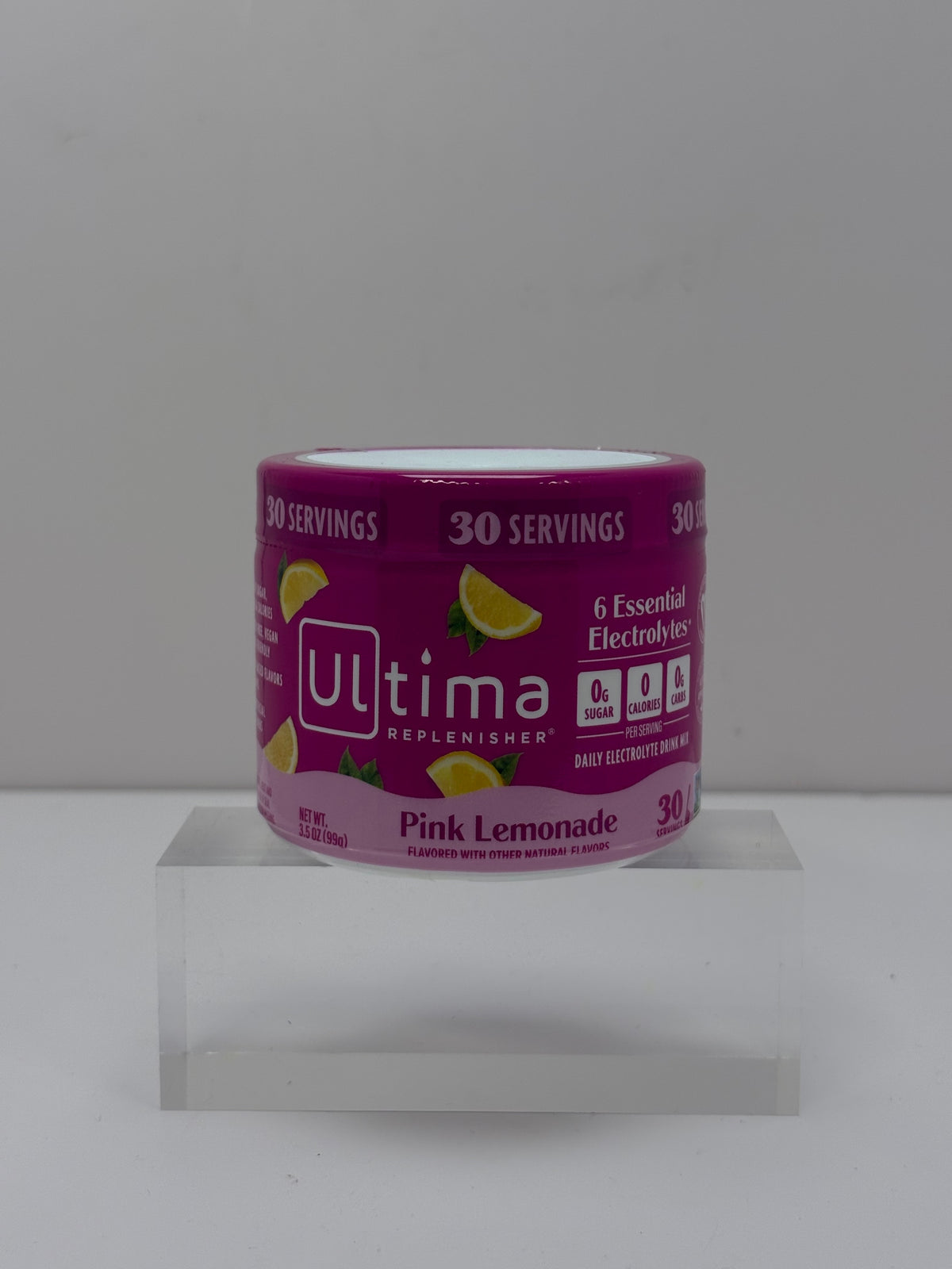 Ultima Replenisher Daily Electrolyte Drink Mix - Pink Lemonade (30 servings)
