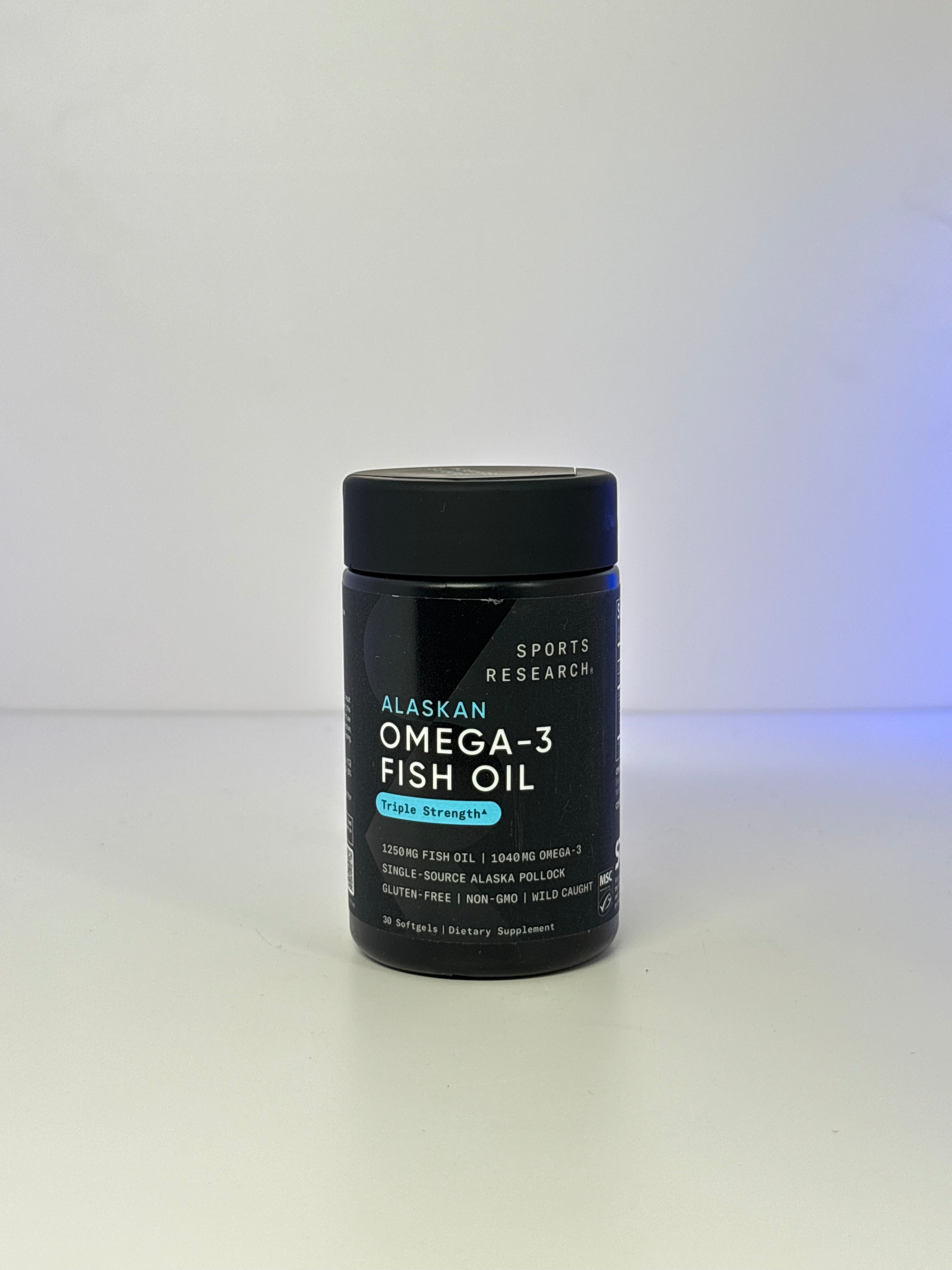 Sports Research Triple Strength Omega-3 Fish Oil (30 softgels)