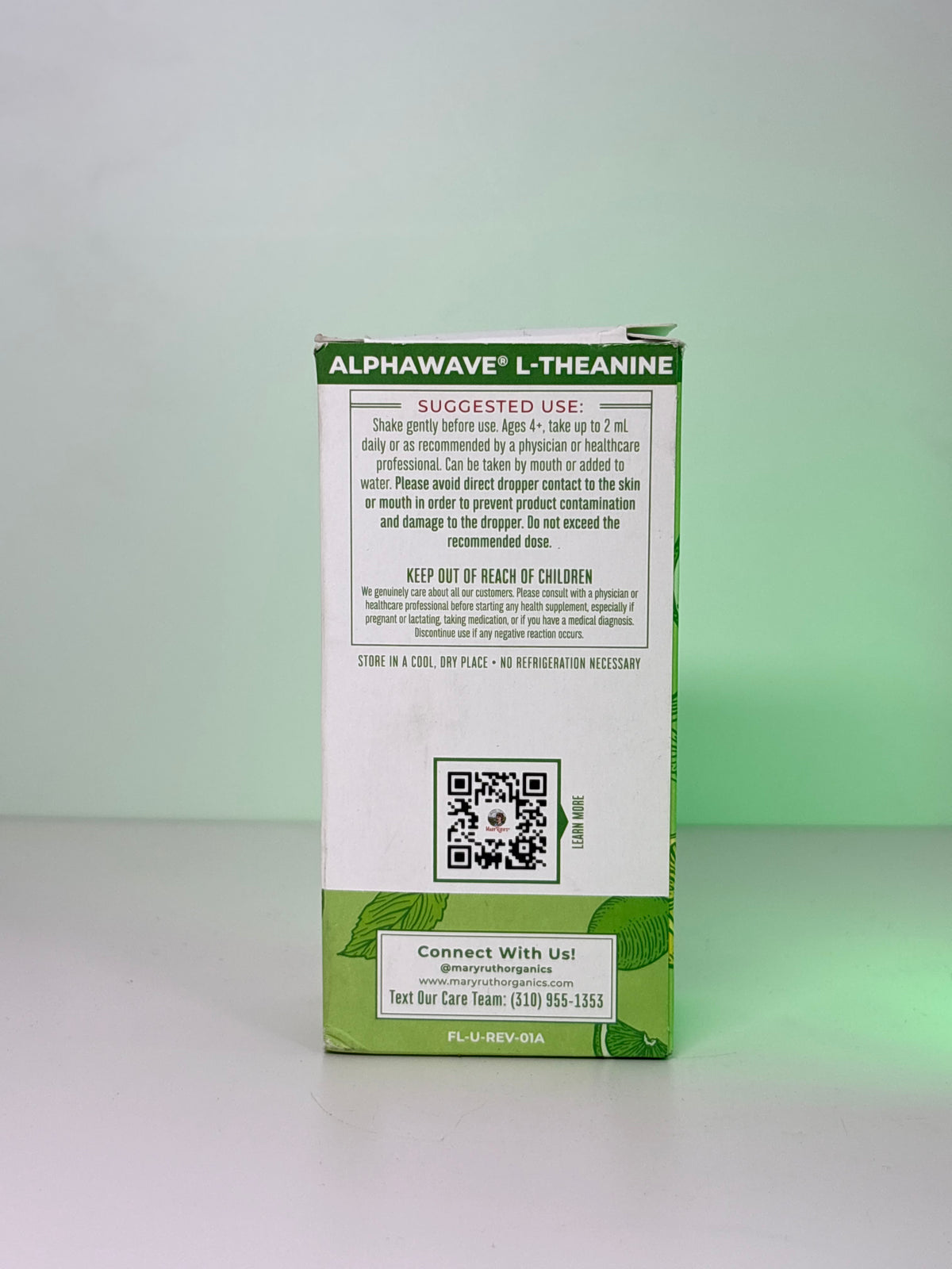 MaryRuth’s L-Theanine 200mg Liquid (Lemon)
