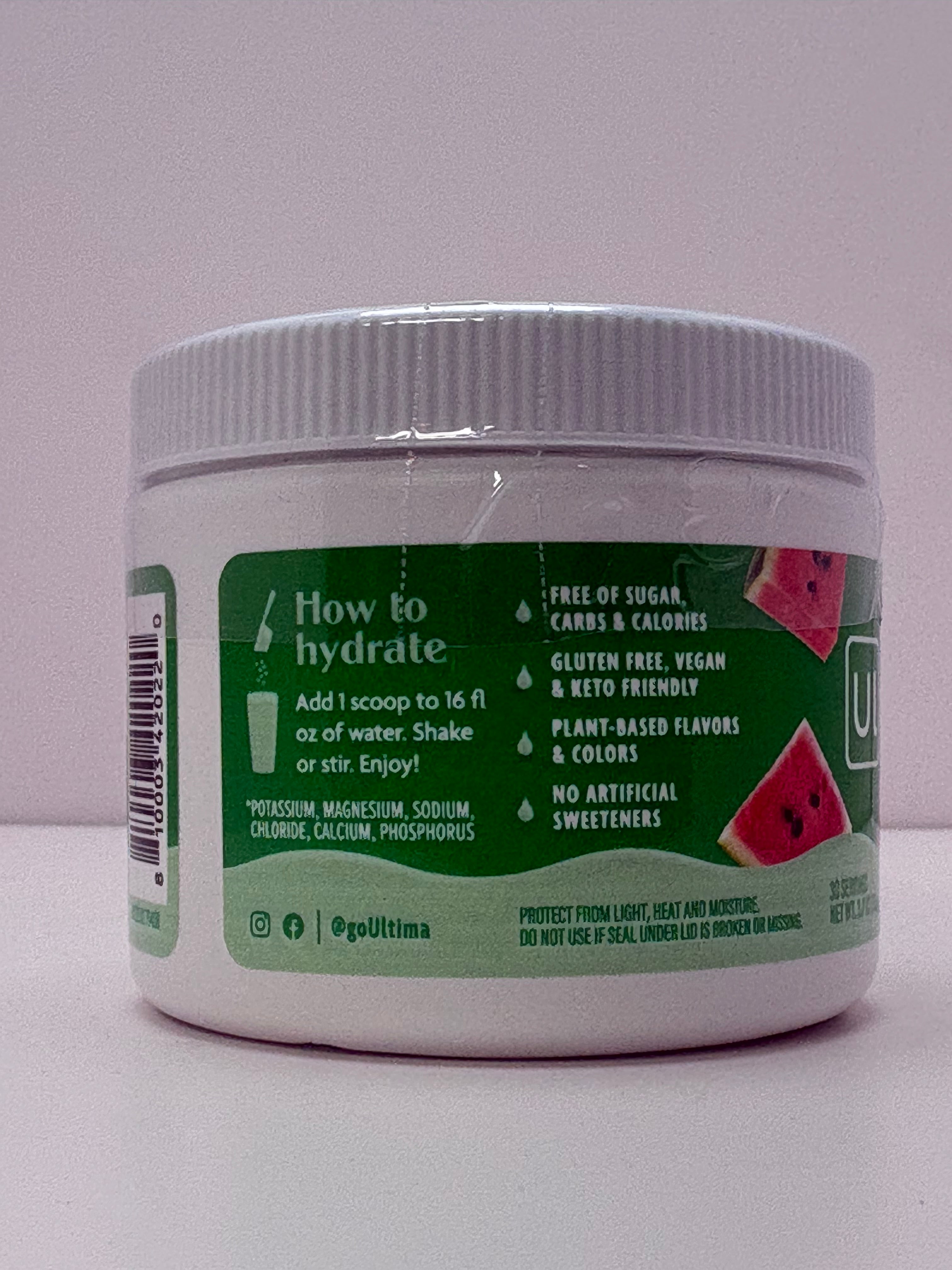 Ultima Replenisher Daily Electrolyte Drink Mix - Watermelon (30 servings)