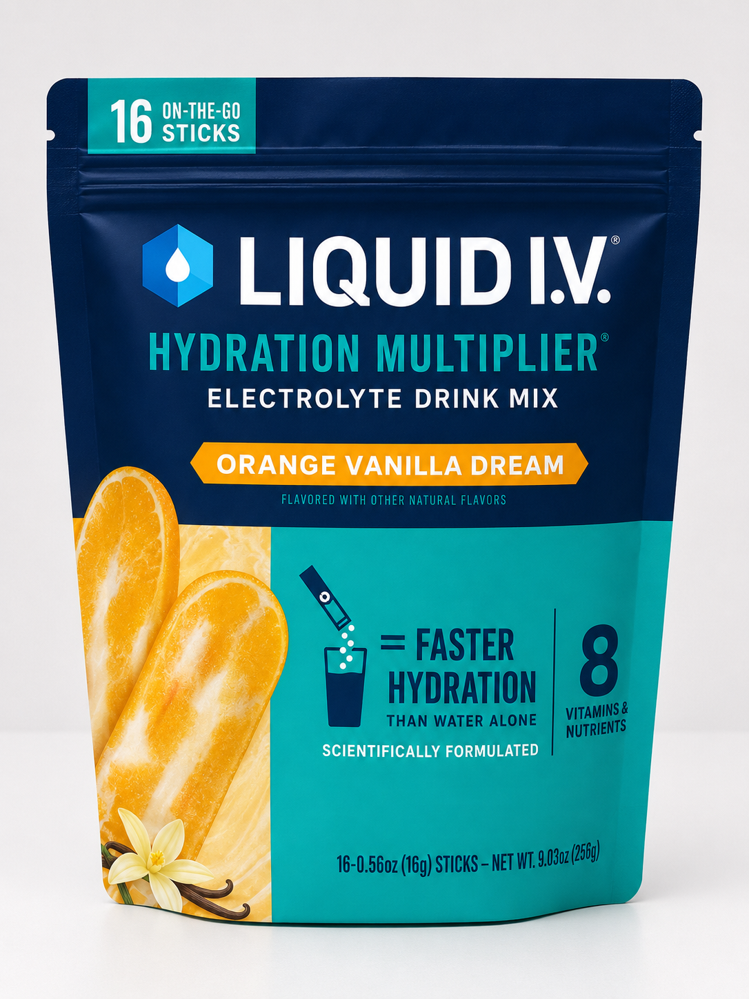 Liquid I.V. Hydration Multiplier Electrolyte Drink Mix (16 sticks)