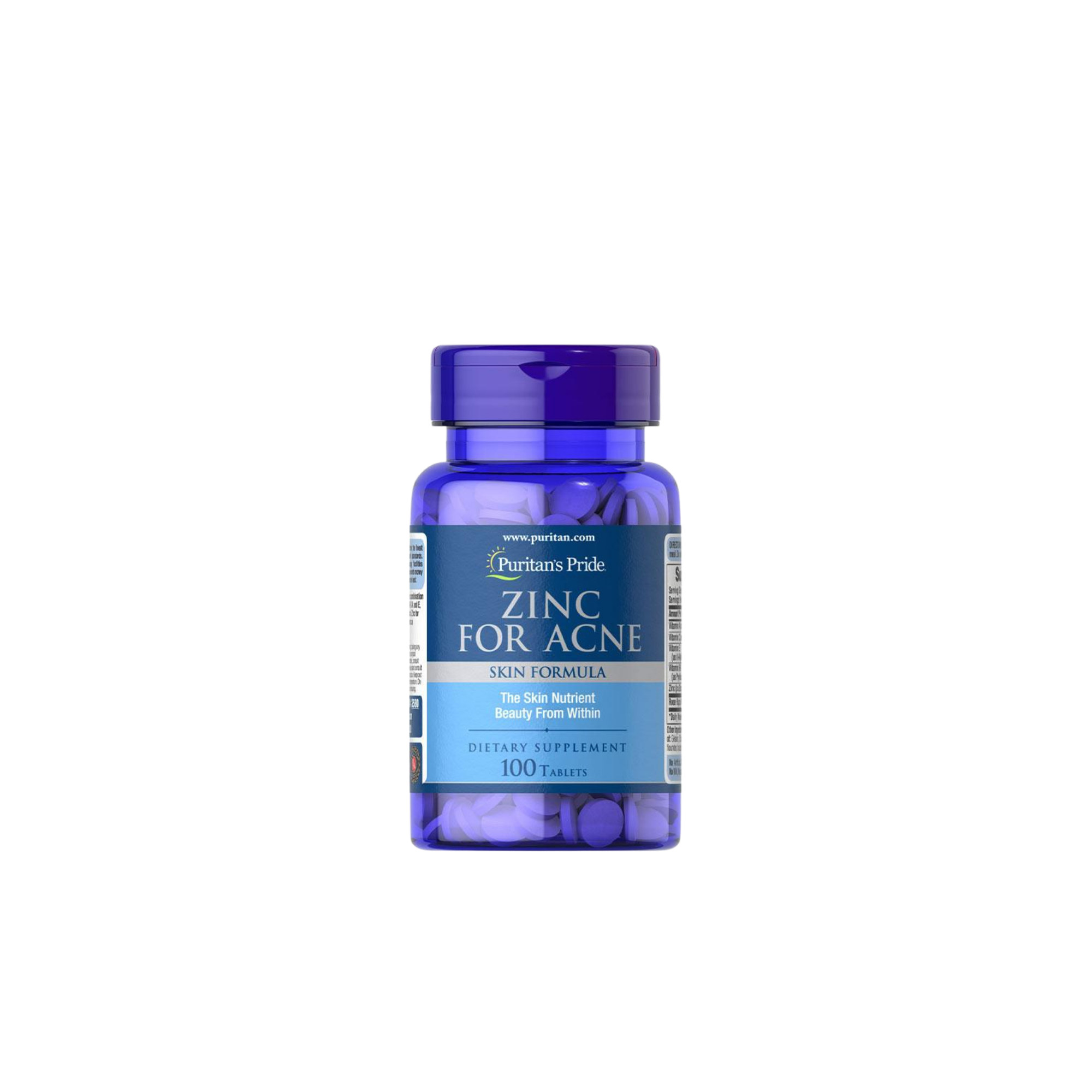 Puritan’s Pride Zinc For Acne Skin