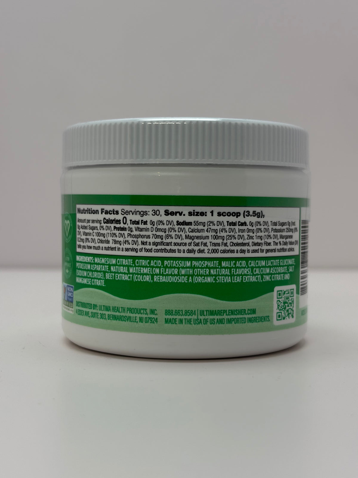 Ultima Replenisher Daily Electrolyte Drink Mix - Watermelon (30 servings)