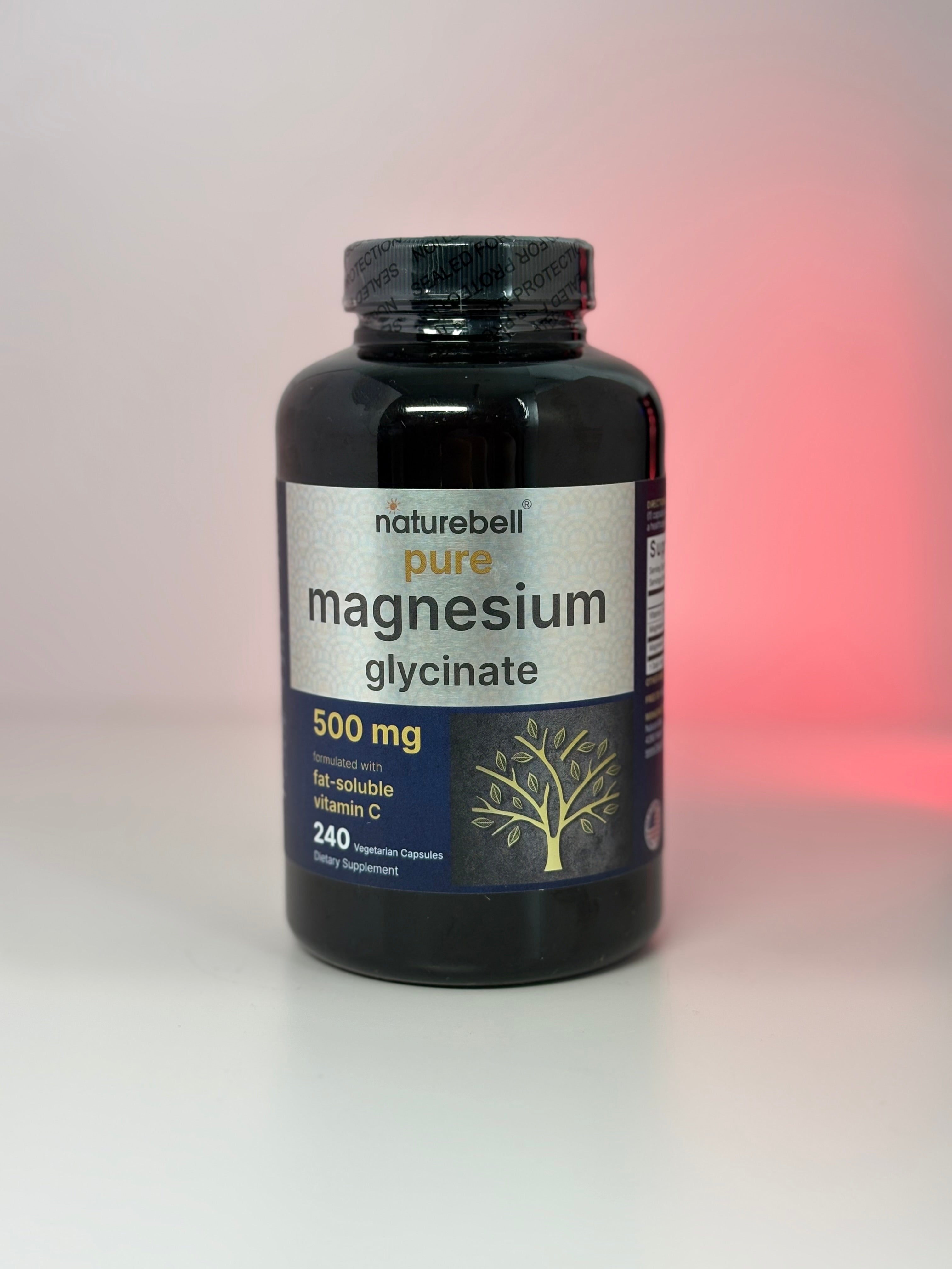 NatureBell Pure Magnesium Glycinate (500mg)