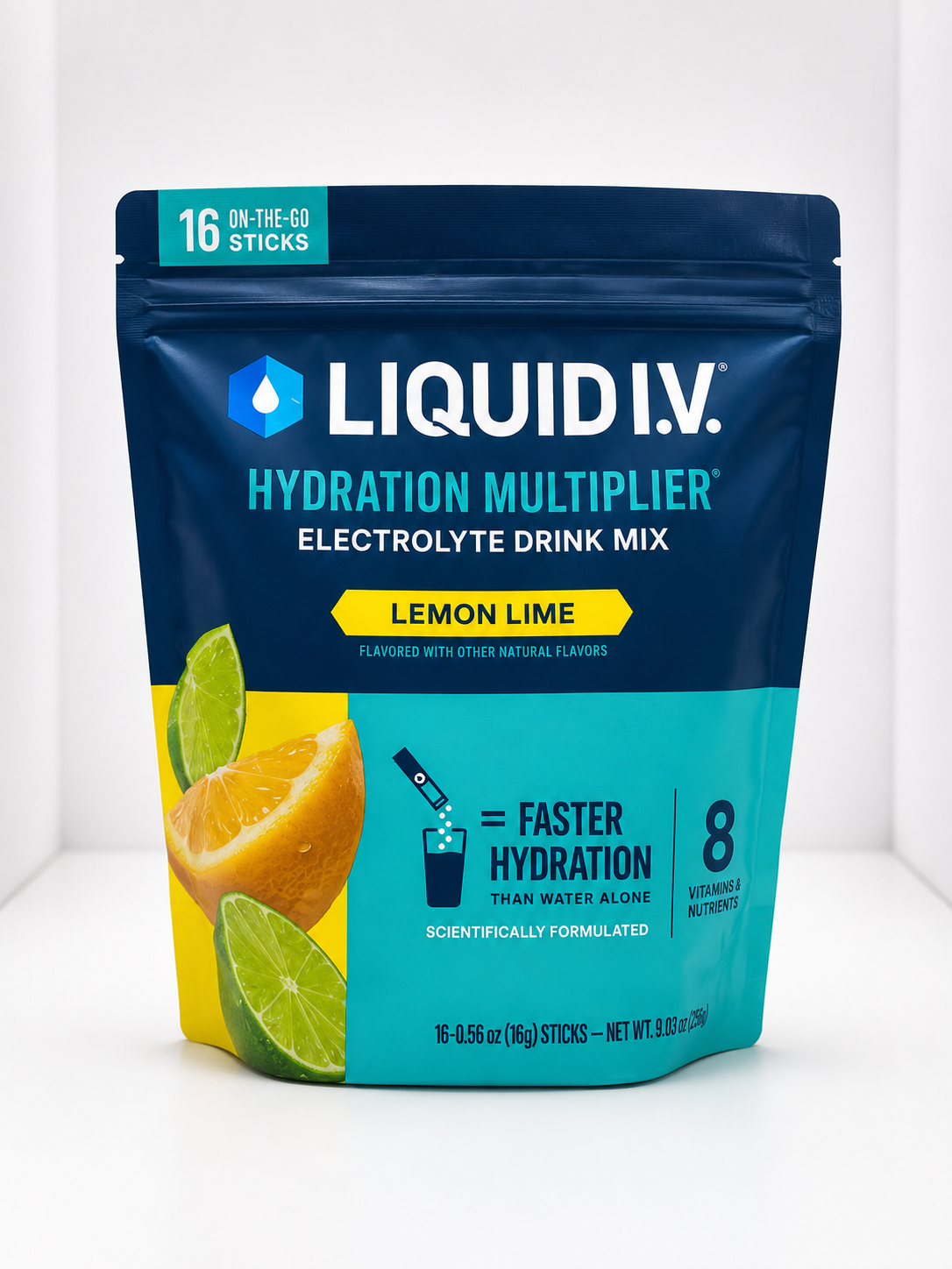 Liquid I.V. Hydration Multiplier Electrolyte Drink Mix (16 sticks)