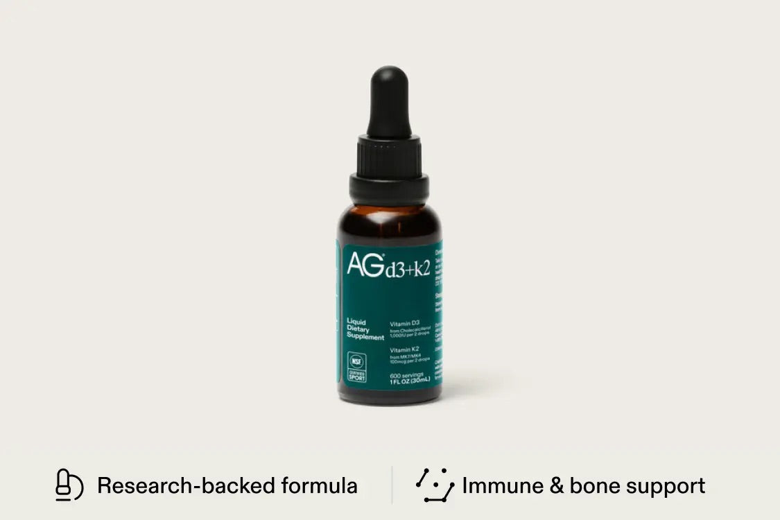 AG1 Vitamin D3 K2 Drops 1000IU