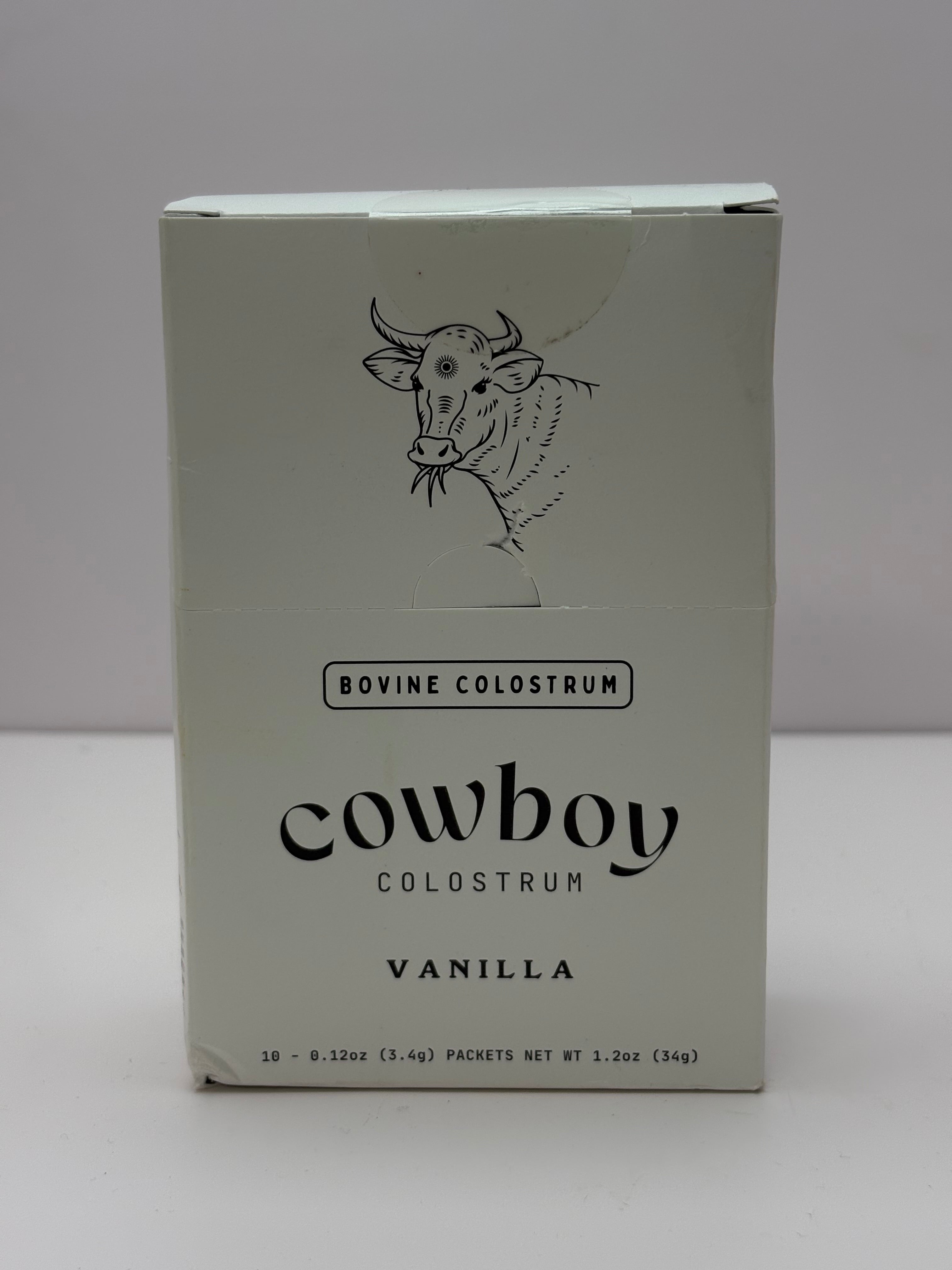 Cowboy Colostrum Vanilla Single-Serve Packets (10 count)