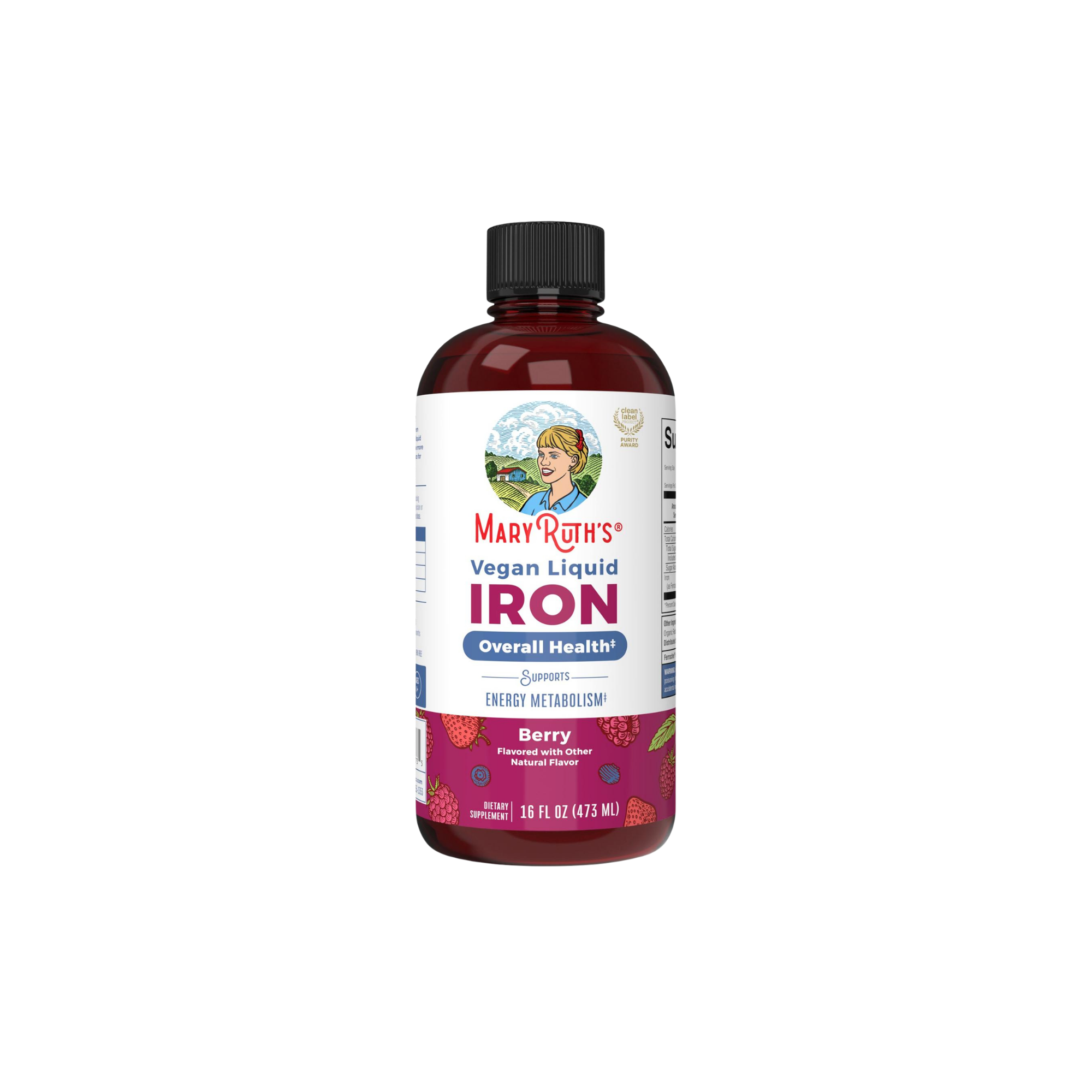 MaryRuth’s Liquid Iron (Berry, 450ml)