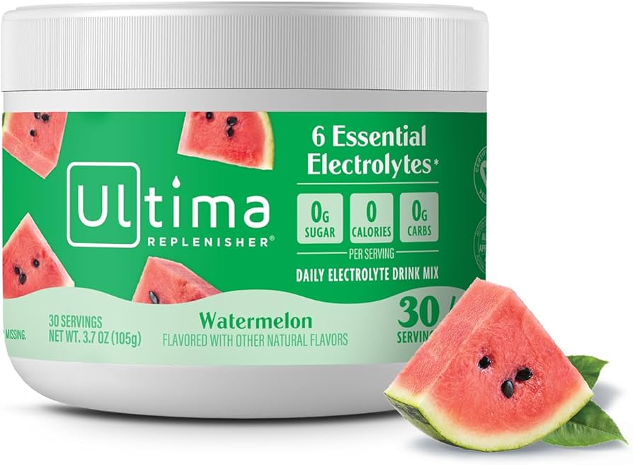 Ultima Replenisher Daily Electrolyte Drink Mix - Watermelon (30 servings)
