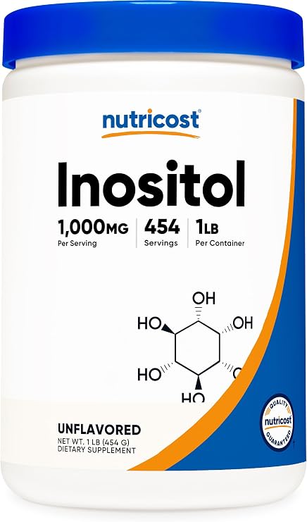 Nutricost Inositol Powder (454g) UNFLAVORED