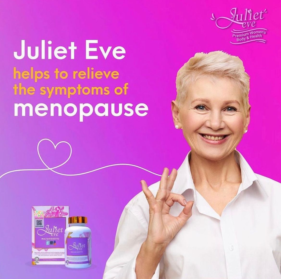 Juliet Eve 500mg, 60 Caps Wepremiumng