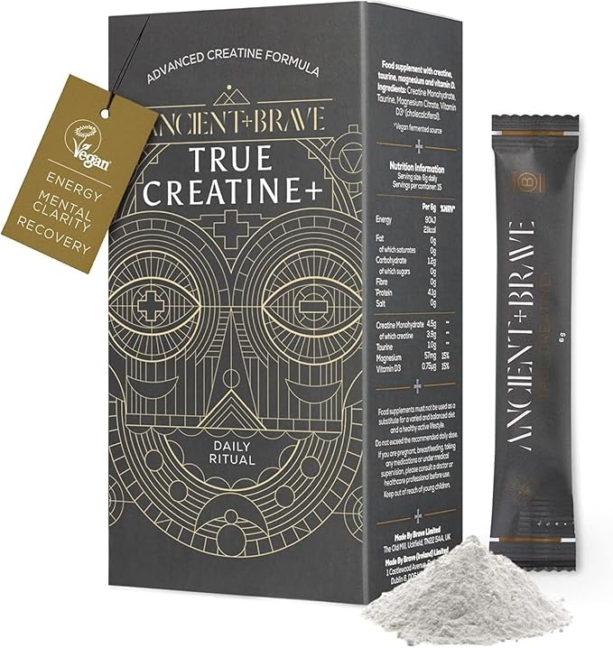 Ancient+Brave True Creatine 15x21 oz (6g) 90g Sachets