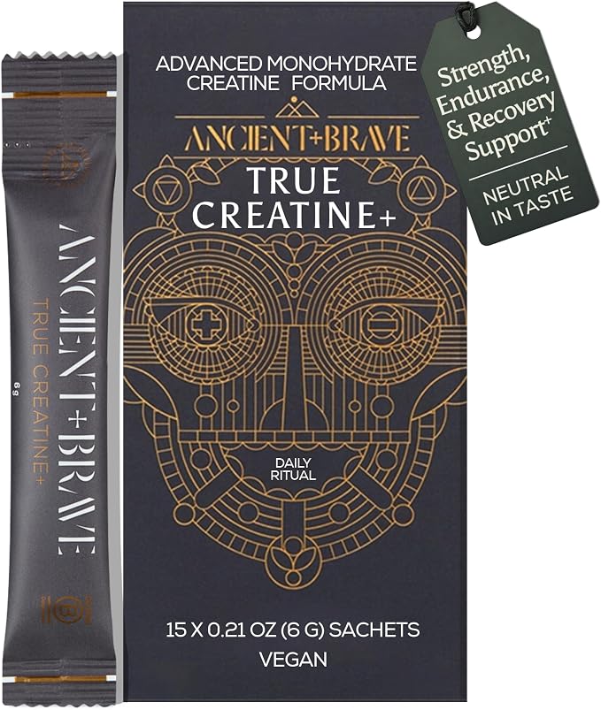 Ancient+Brave True Creatine 15x21 oz (6g) 90g Sachets