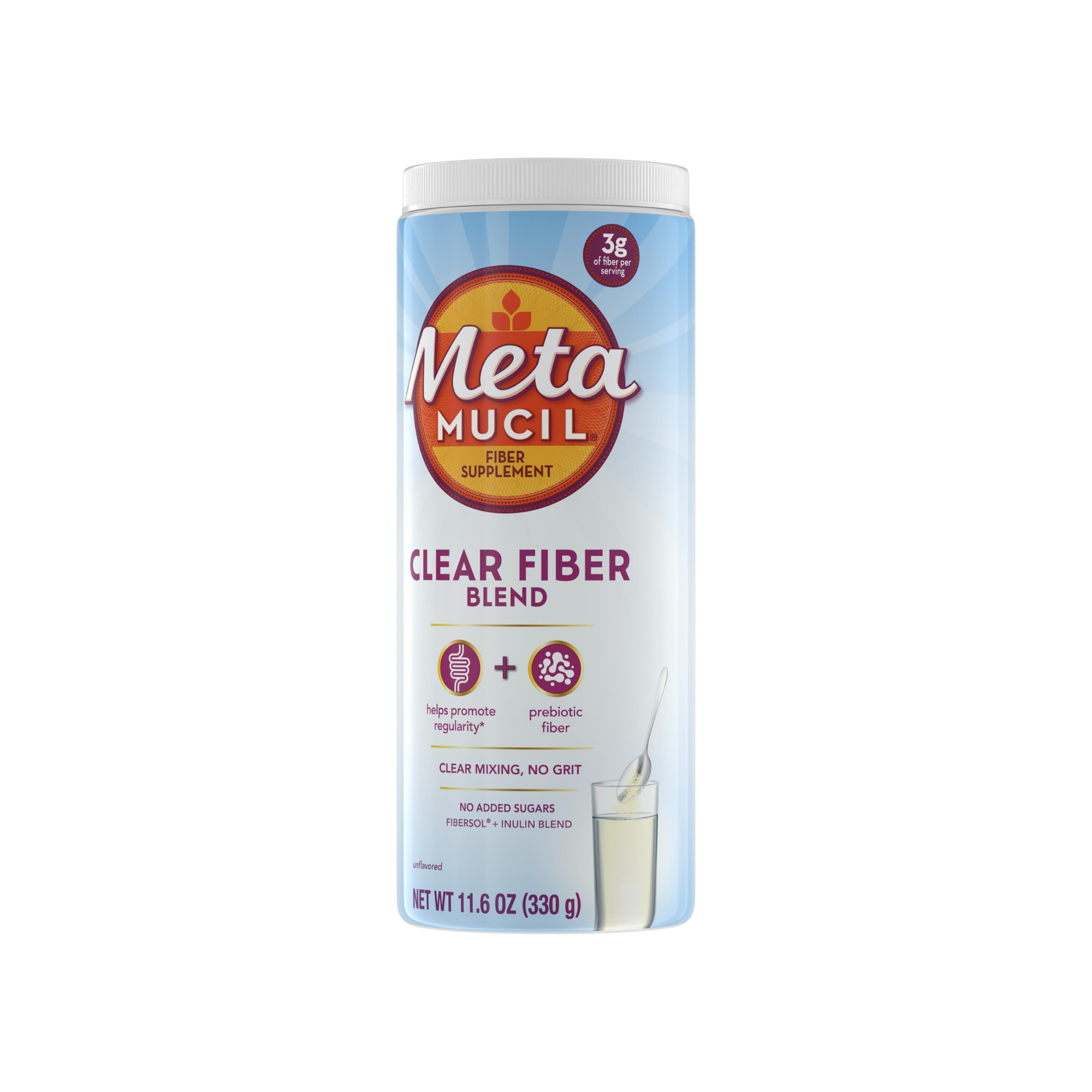 Meta Mucil Clear Fiber Blend (Mixed berry)