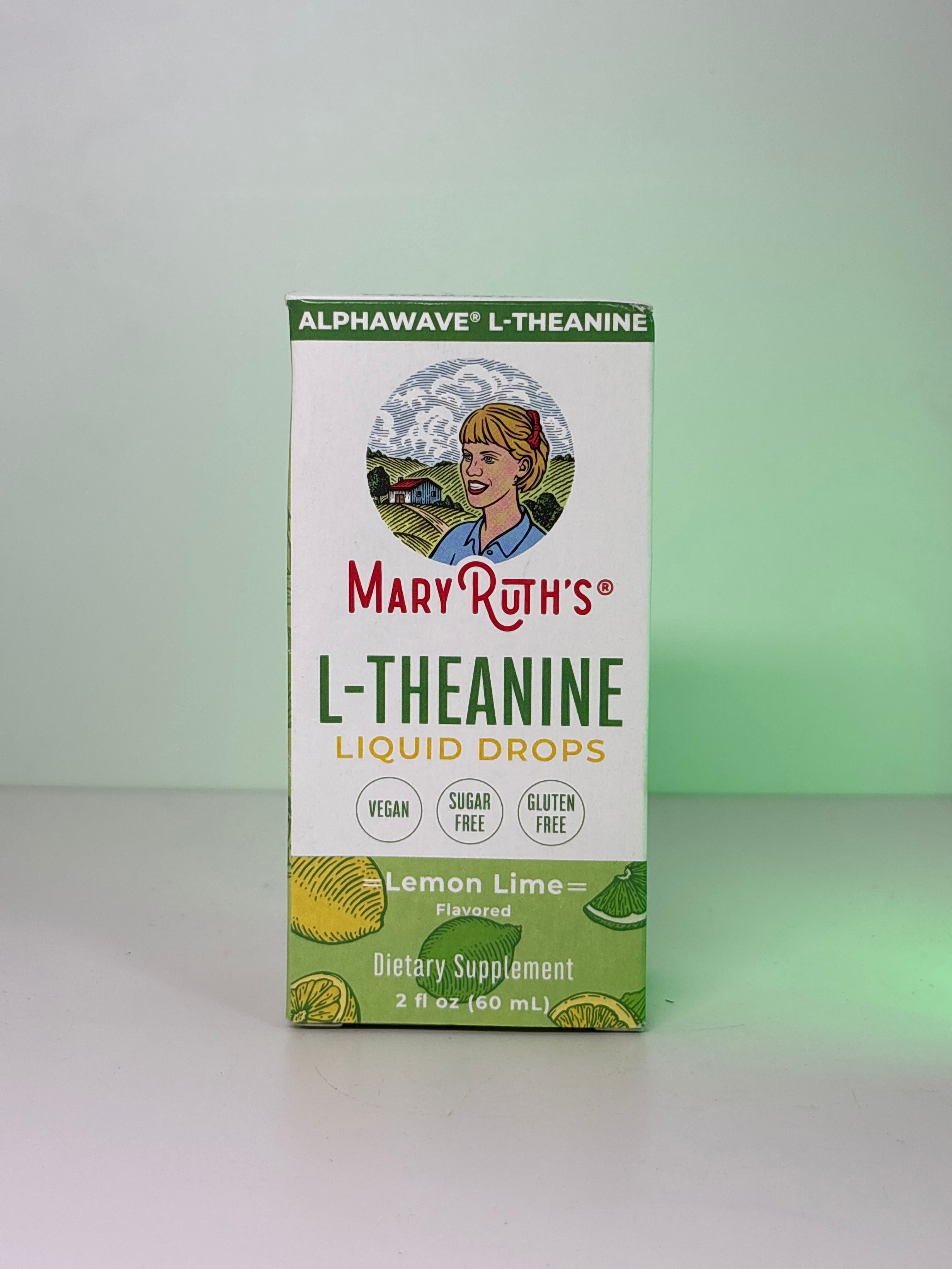 MaryRuth’s L-Theanine 200mg Liquid (Lemon)