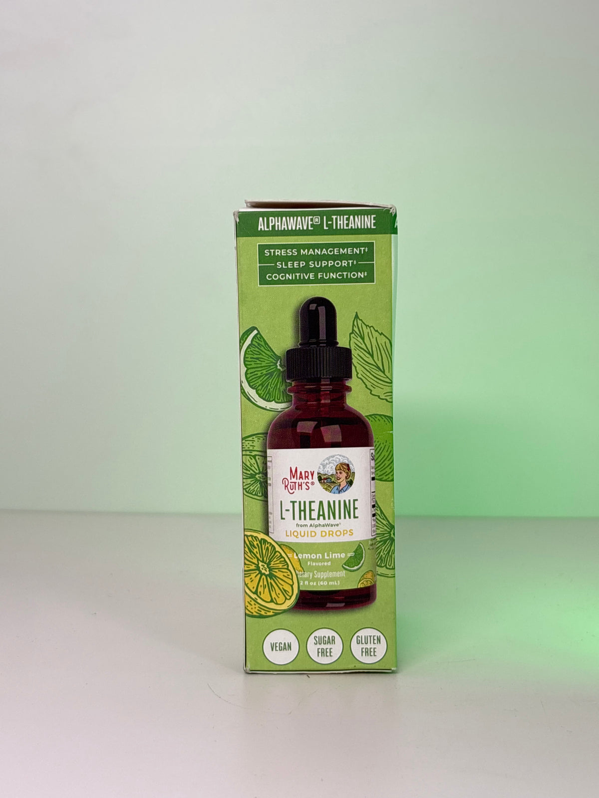 MaryRuth’s L-Theanine 200mg Liquid (Lemon)