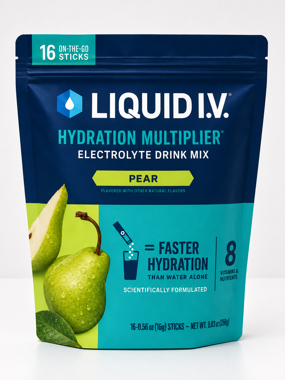 Liquid I.V. Hydration Multiplier Electrolyte Drink Mix (16 sticks)