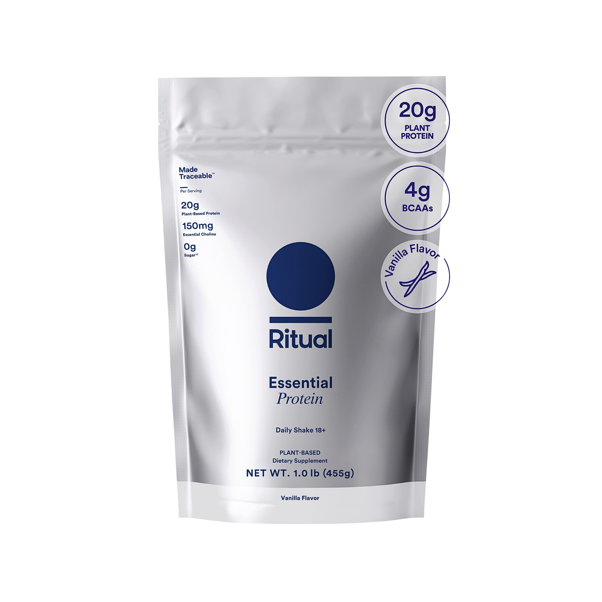 Ritual Vegan Protein Powder 459g (Vanilla)