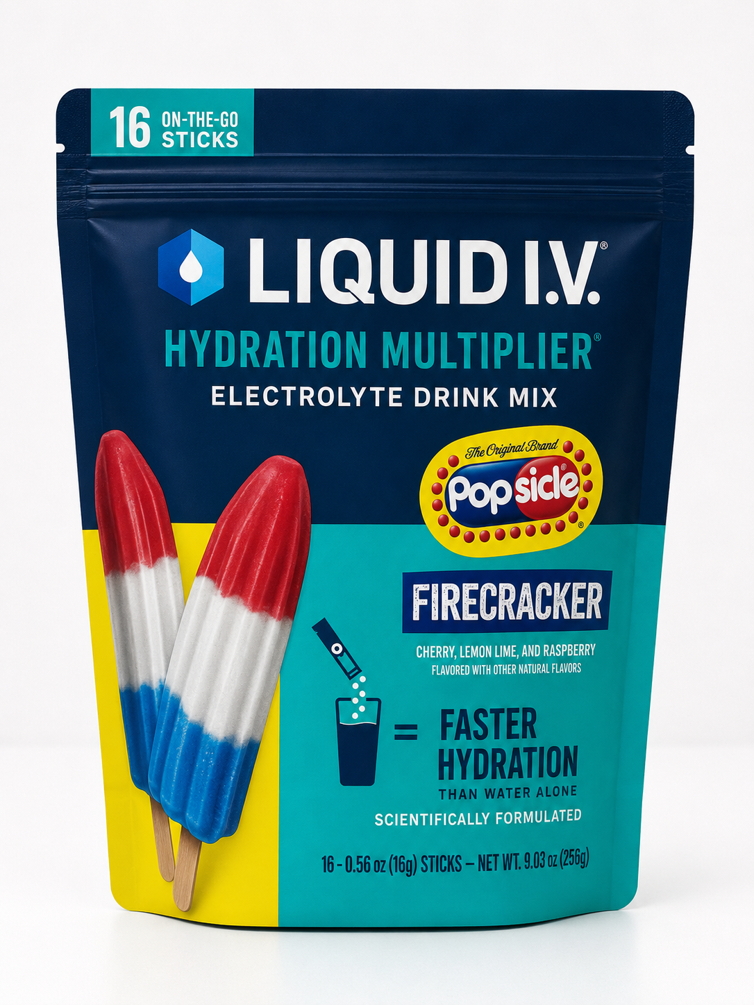 Liquid I.V. Hydration Multiplier Electrolyte Drink Mix (16 sticks)
