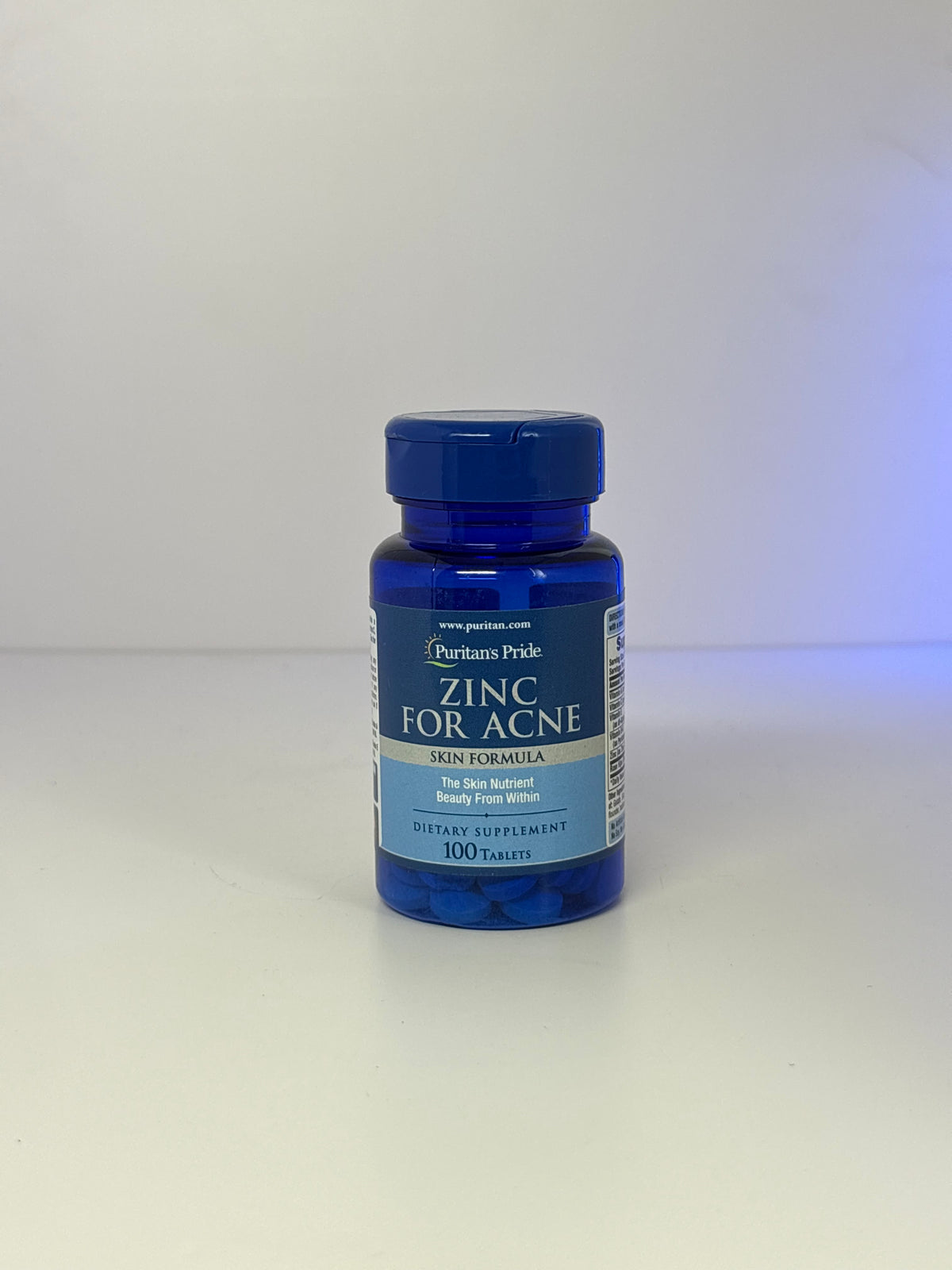 Puritan’s Pride Zinc For Acne Skin
