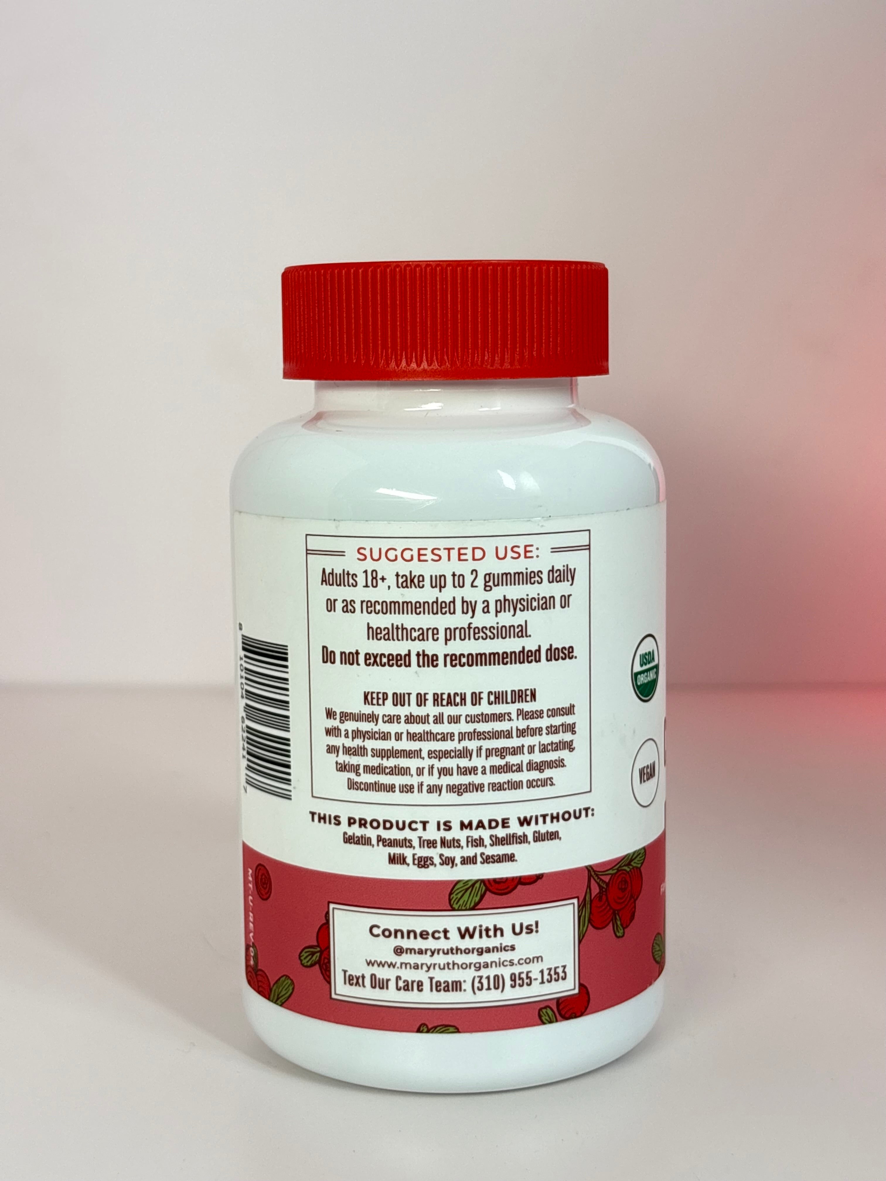MaryRuth’s Organic Cranberry Gummies