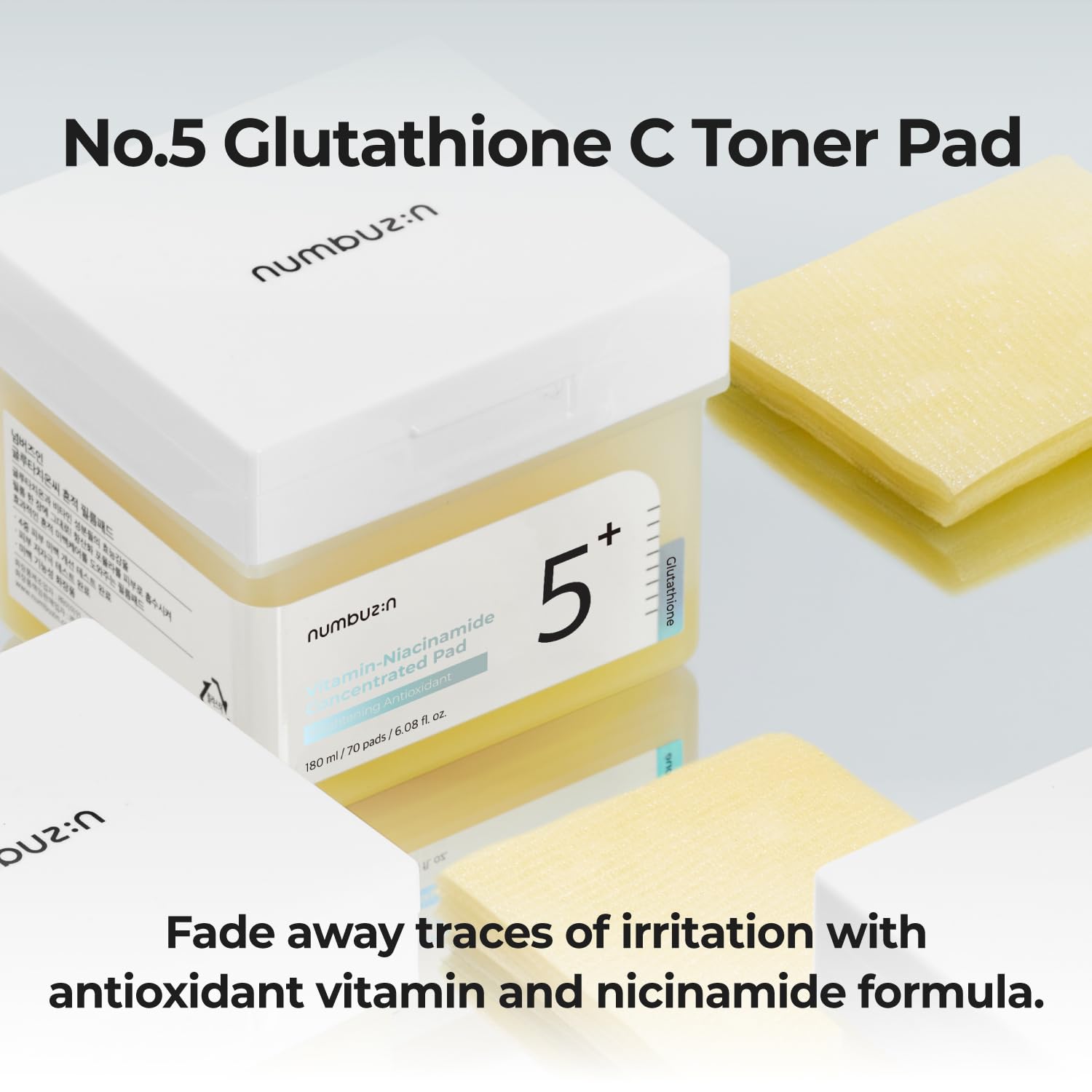 [Numbuzin] No.5 Vitamin-Niacinamide Concentrated Pad (70Pads)