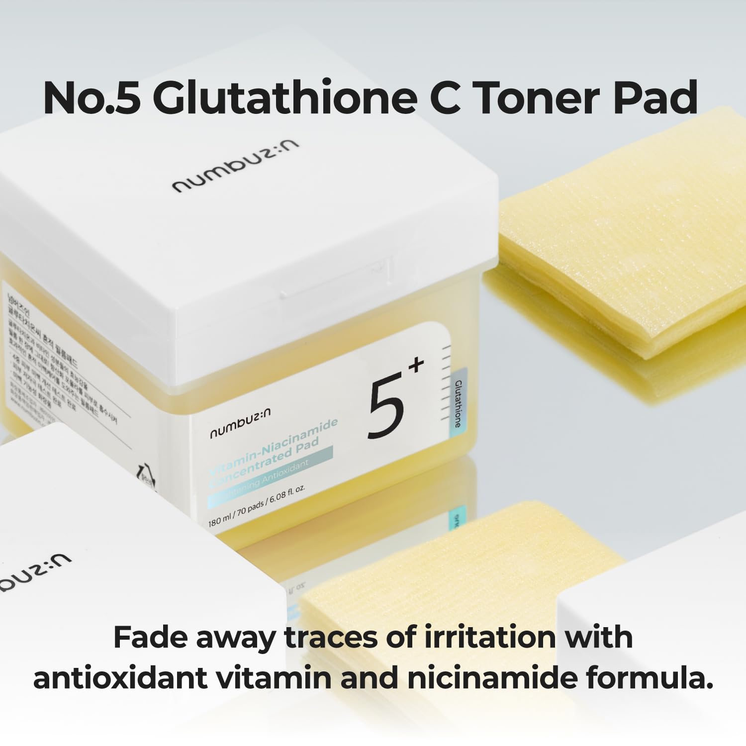 [Numbuzin] No.5 Vitamin-Niacinamide Concentrated Pad (70Pads) Wepremiumng