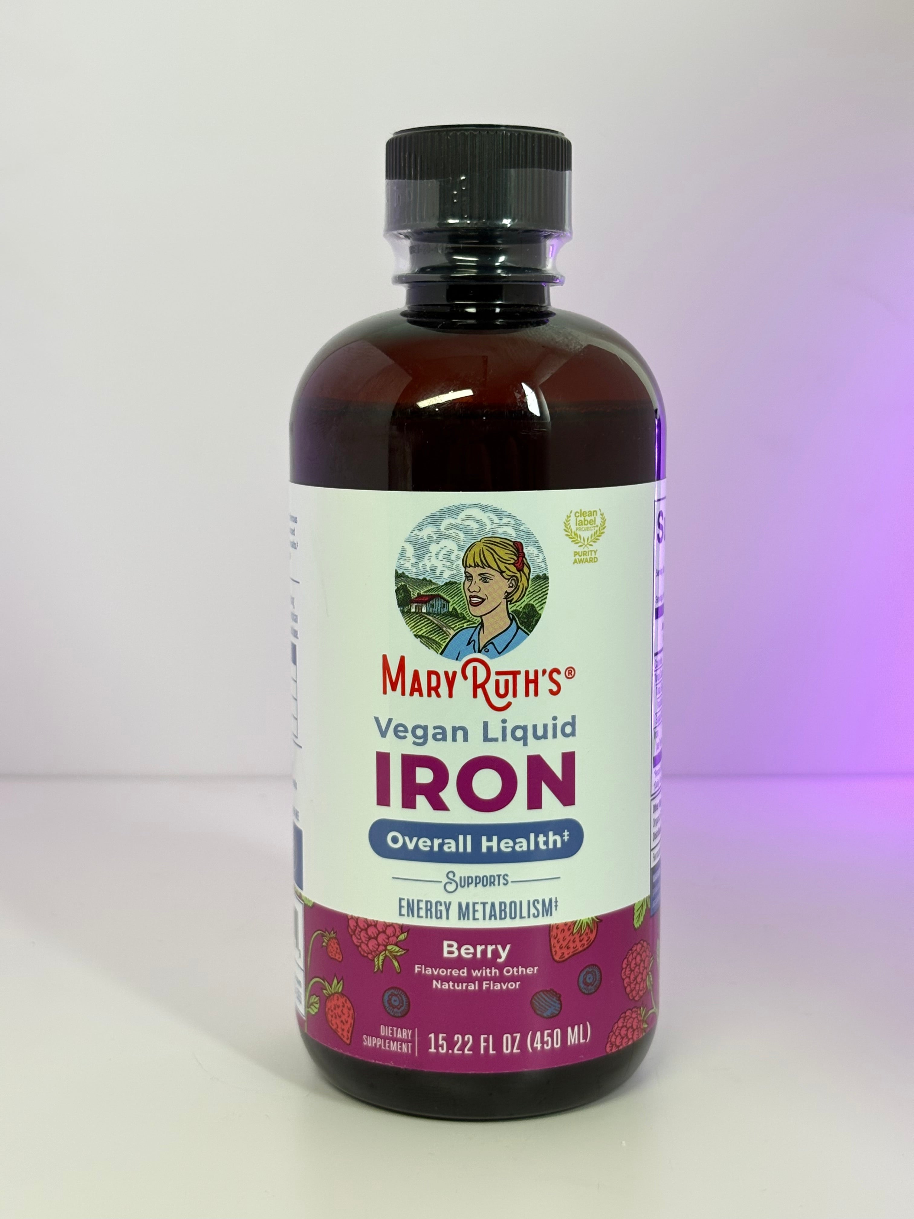 MaryRuth’s Liquid Iron (Berry, 450ml)