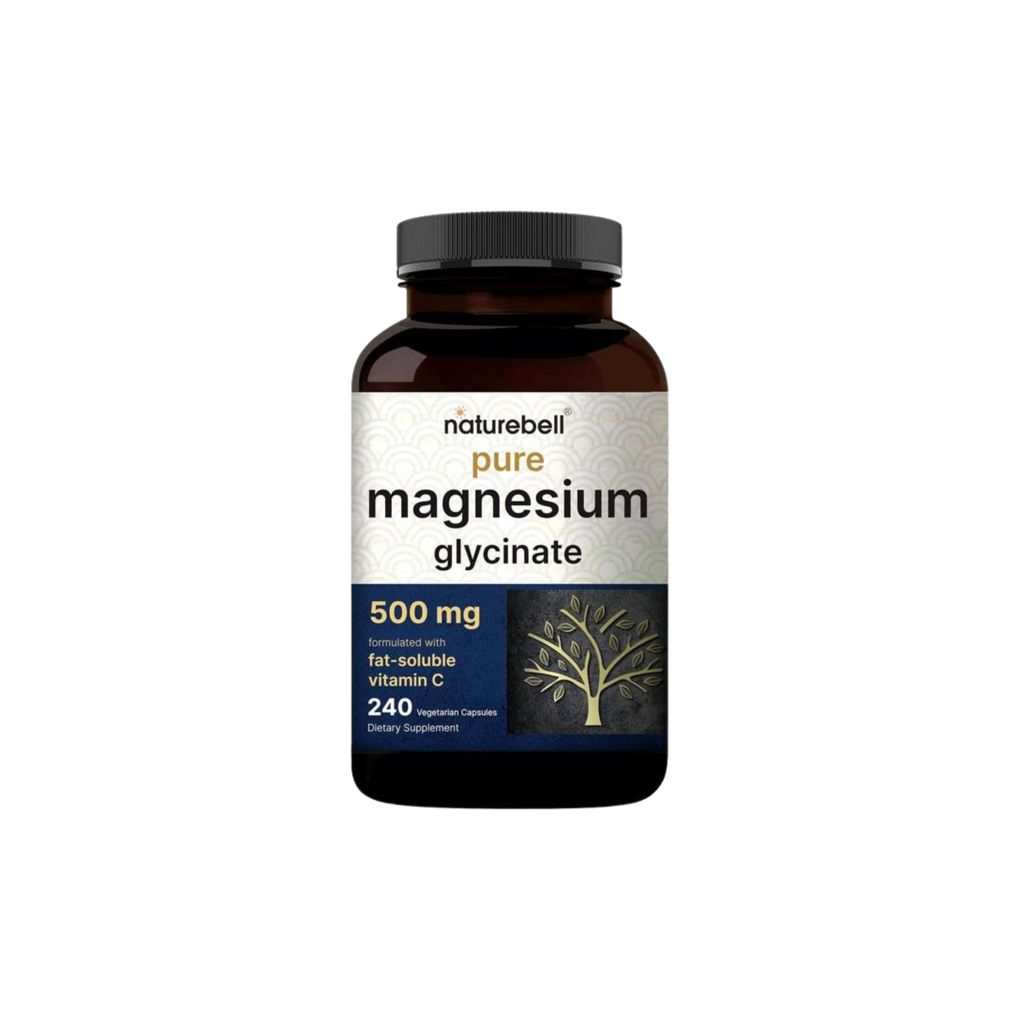 NatureBell Pure Magnesium Glycinate (500mg)