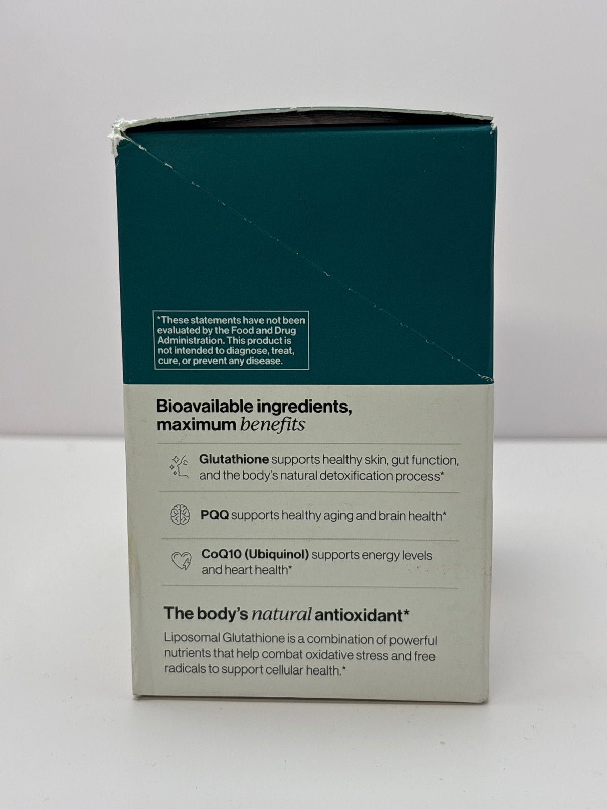 CYMBIOTIKA Liposomal Glutathione – Gut + Skin Support (Citrus Vanilla)