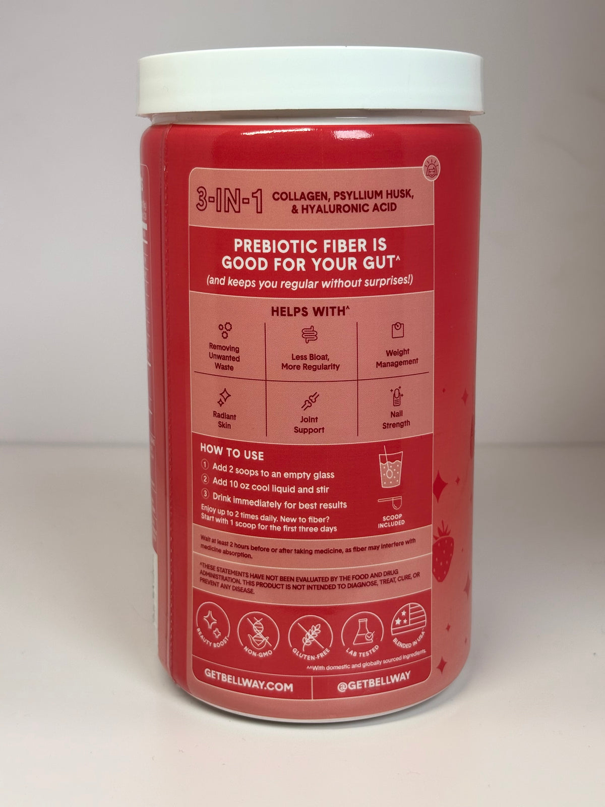 Bellway Super Fiber Collagen & Hyaluronic Acid (320g)