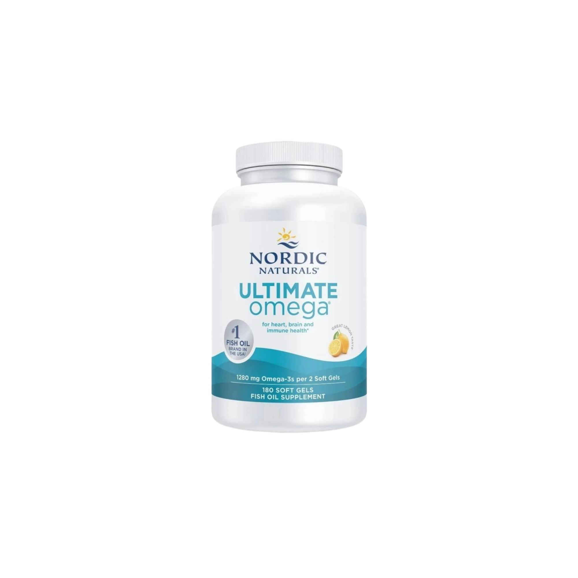 Nordic Naturals Omega-3 Lemon Flavour 60 soft gels
