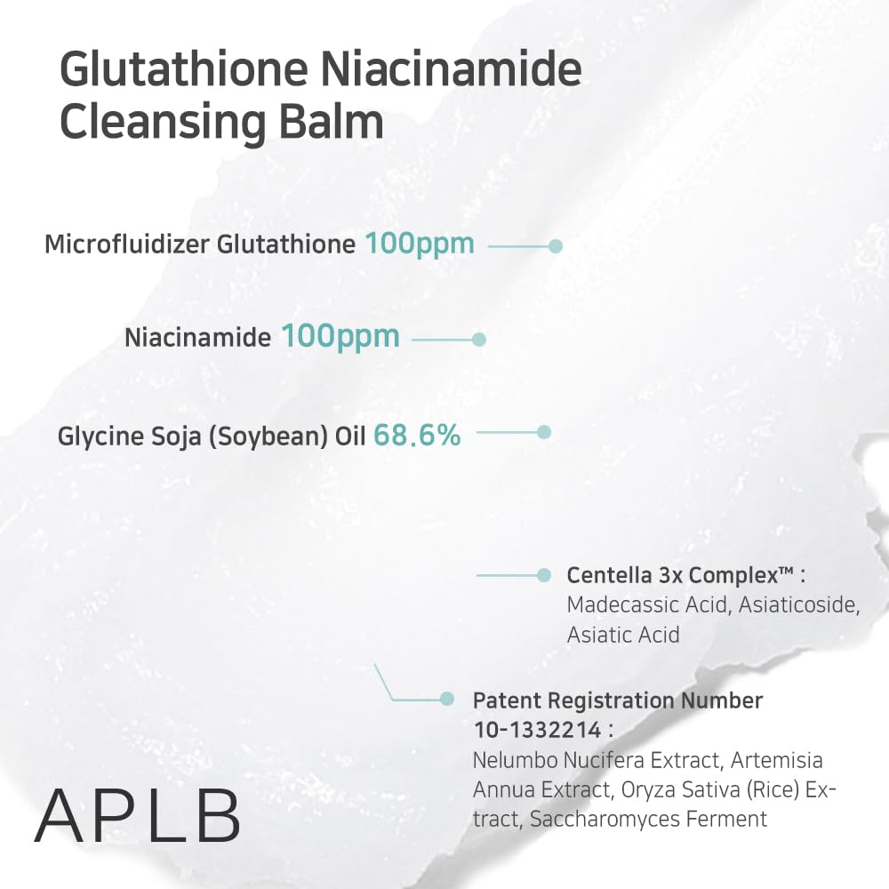 [APLB] Glutathione Niacinamide Cleansing Balm 80ml