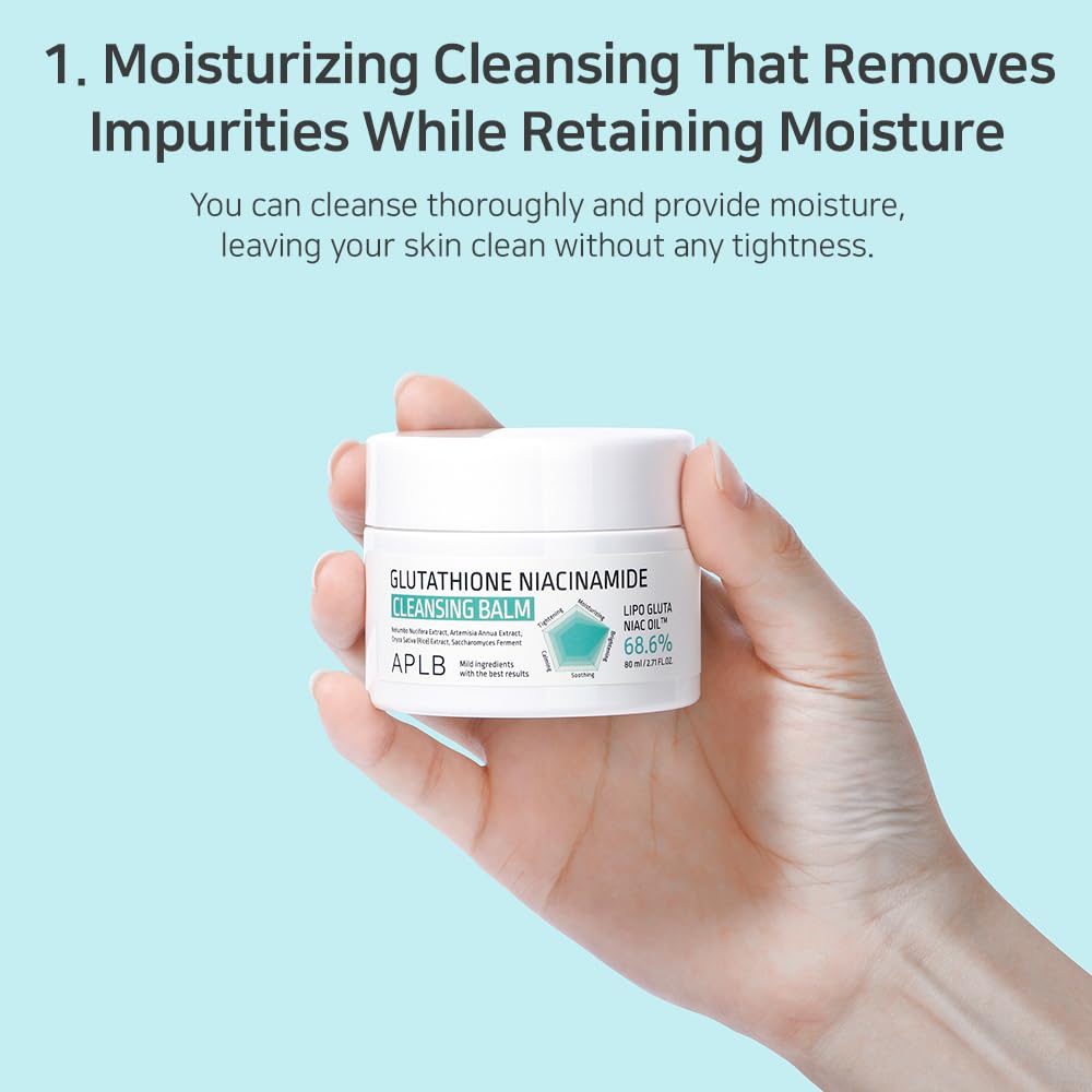 [APLB] Glutathione Niacinamide Cleansing Balm 80ml