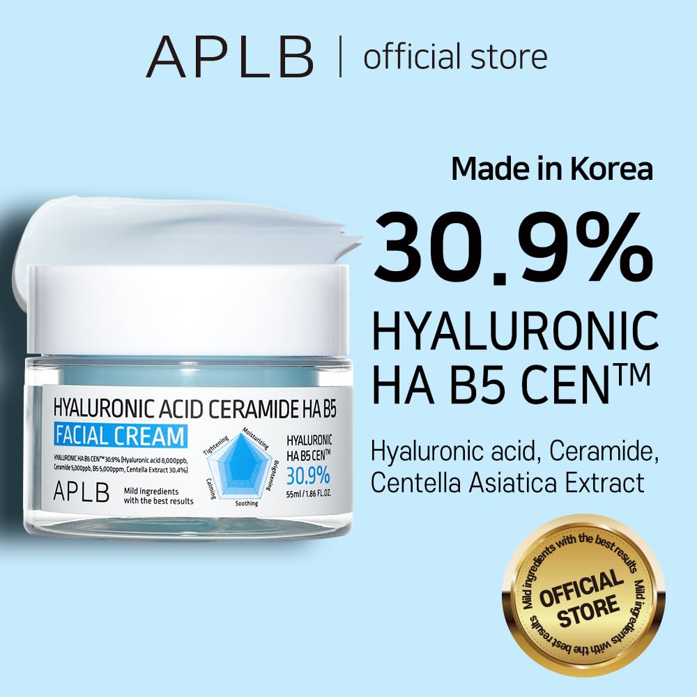 [APLB] Hyaluronic Acid Ceramide HA B5 Facial Cream 55ml