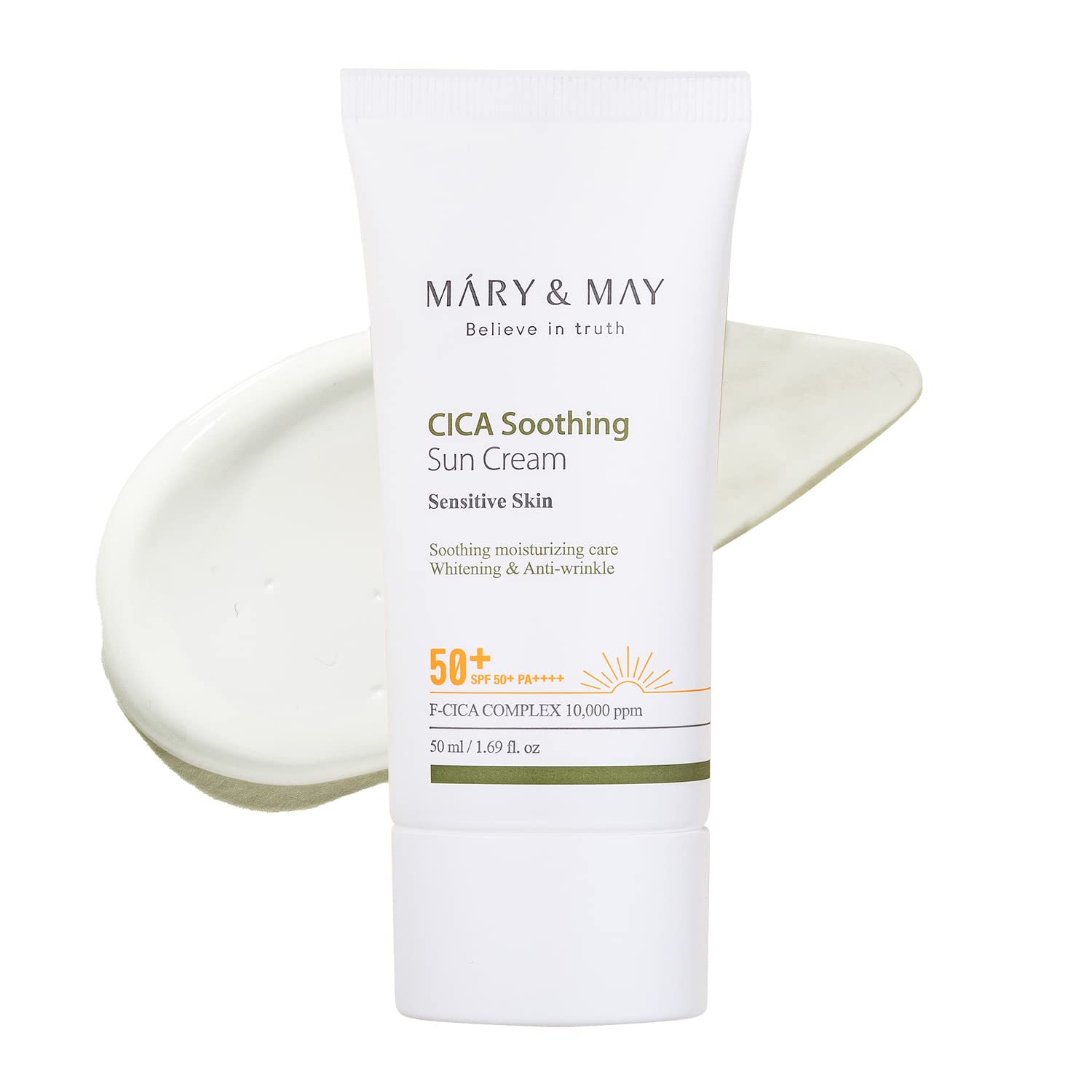 [Mary&May] CICA Soothing Sun Cream SPF50+ PA++ 50ml Wepremiumng
