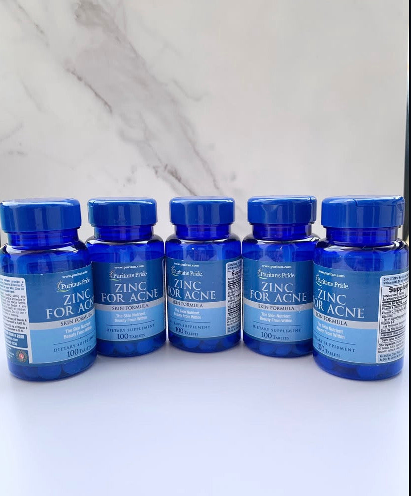 Puritan’s Pride Zinc For Acne Skin