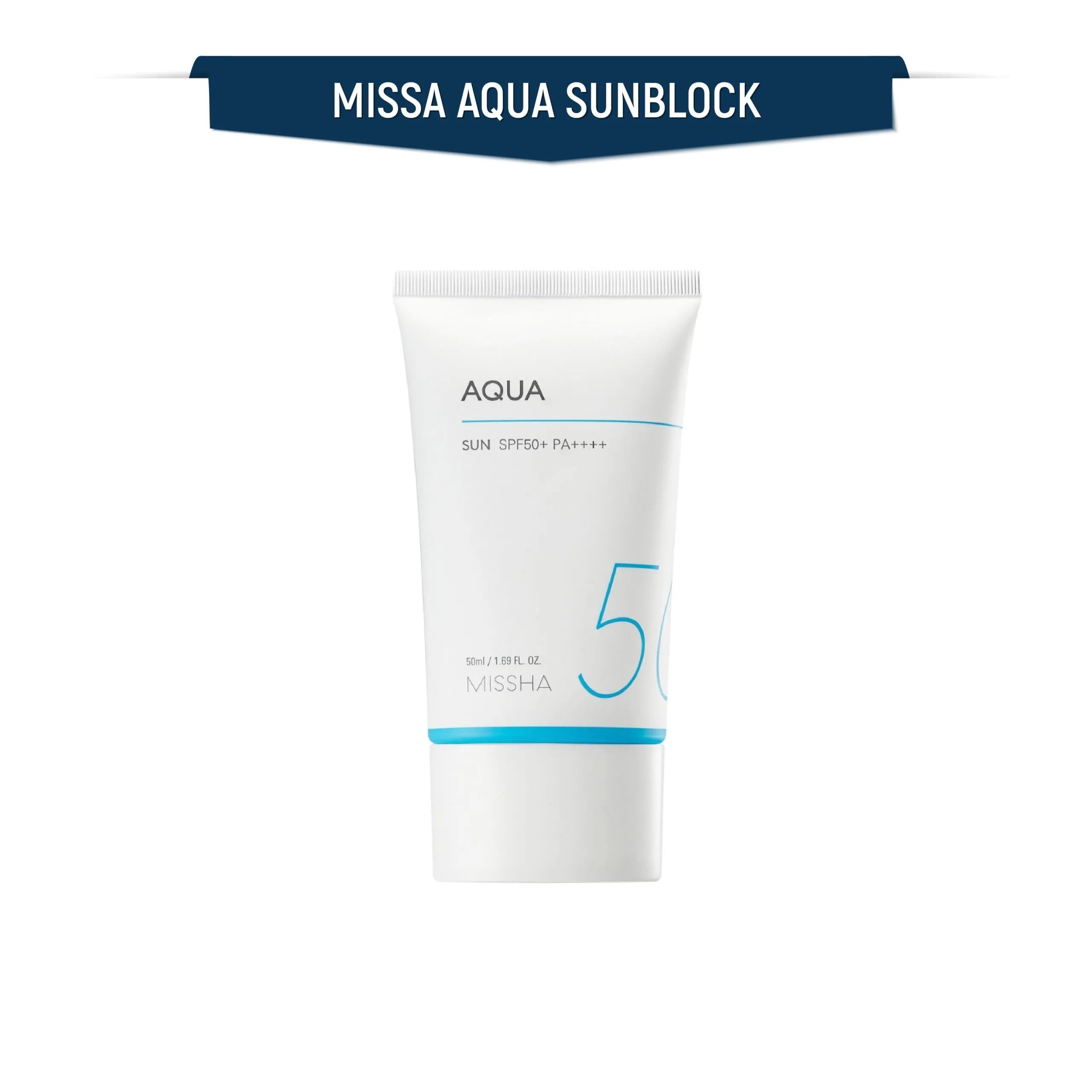[Missha] All Around Safe Block Aqua Sun SPF50+ /PA++++ (50ml)