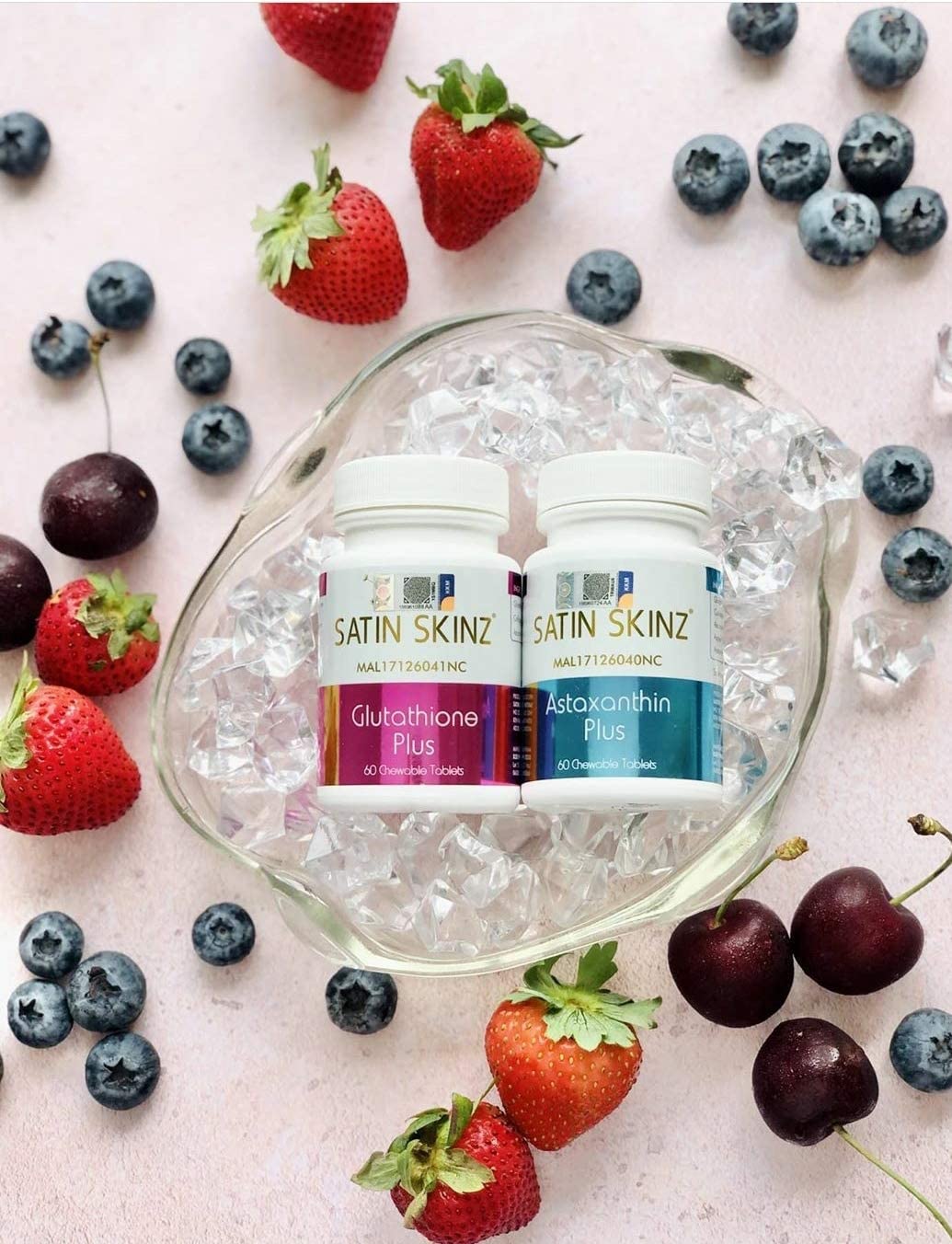 [Satin Skinz] Glutathione Plus & Astaxanthin Plus 60Tabs Wepremiumng