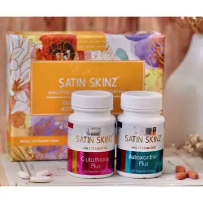 [Satin Skinz] Glutathione Plus & Astaxanthin Plus 60Tabs Wepremiumng